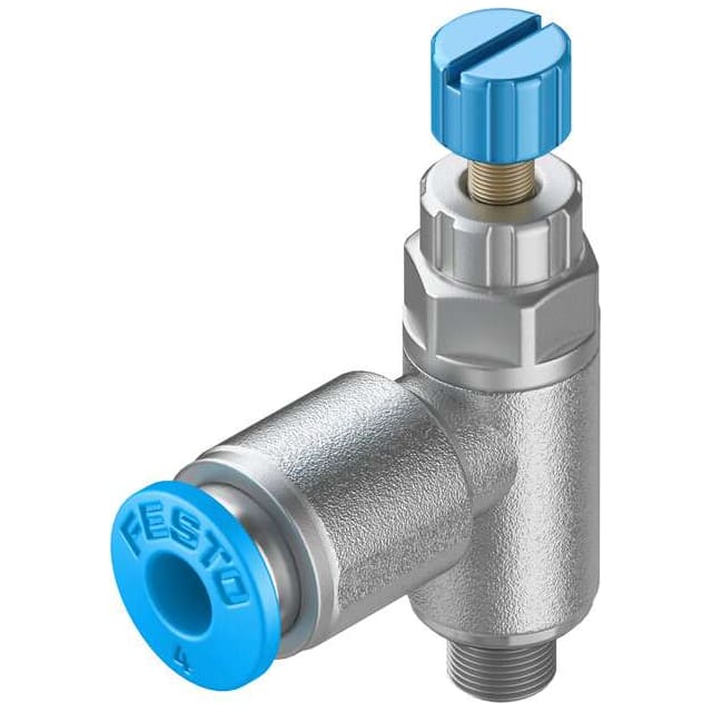GRLA-M5-QS-4-RS-D ONE-WAY FLOW CONTROL VALVE