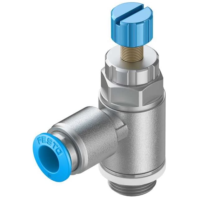 GRLA-1/4-QS-6-RS-D ONE-WAY FLOW CONTROL VALVE