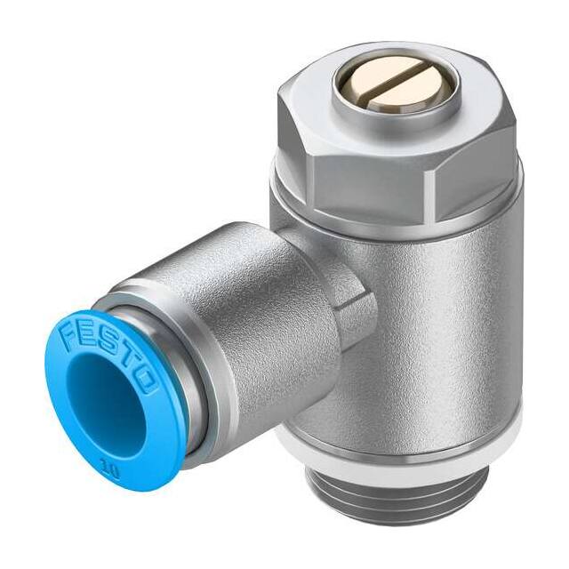 GRLA-3/8-QS-10-D ONE-WAY FLOW CONTROL VALVE