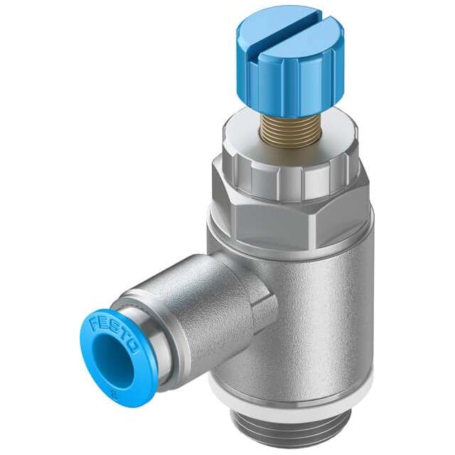 GRLA-3/8-QS-8-RS-D ONE-WAY FLOW CONTROL VALVE