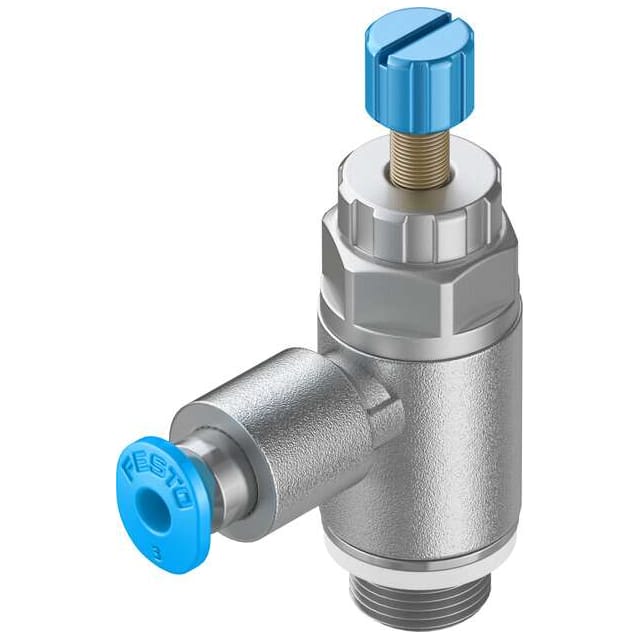 GRLA-1/8-QS-3-RS-D ONE-WAY FLOW CONTROL VALVE