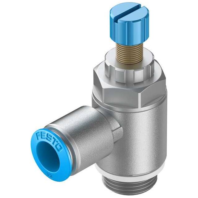 GRLA-1/2-QS-12-RS-D ONE-WAY FLOW CONTROL VALVE