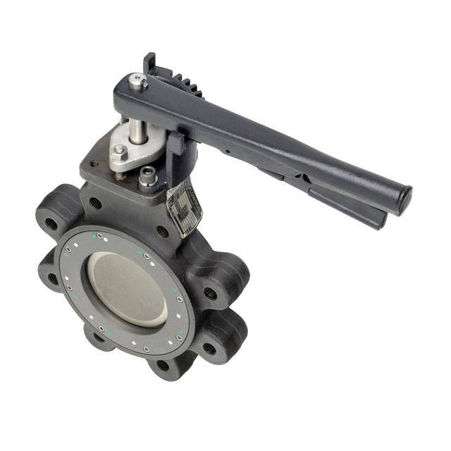 F6125-150SHP+HND07 BUTTERFLY VALVE,5",2-WAY,714 CV,