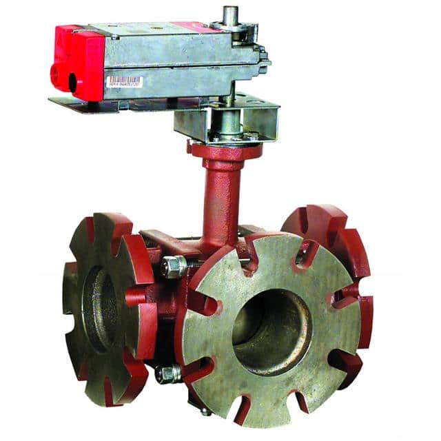 VBF3JT1SRC/M 3-WAY ACTUATED CONTROL BALL VALV