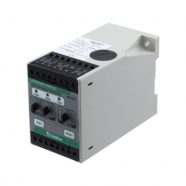 SE-701-0D MONITOR GRND FAULT RELAY 12/24V