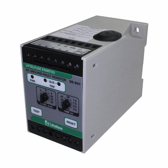 SE-601-0D DC GROUND FAULT RELAY 9-36 VDC