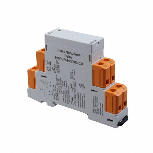 600PSR-165/300-CU PROTECTION RELAY 3PH 165-300V AC