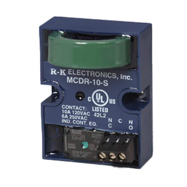 MCDR-10-S AC CURRENT RELAY, 10 A, C-T, T/B