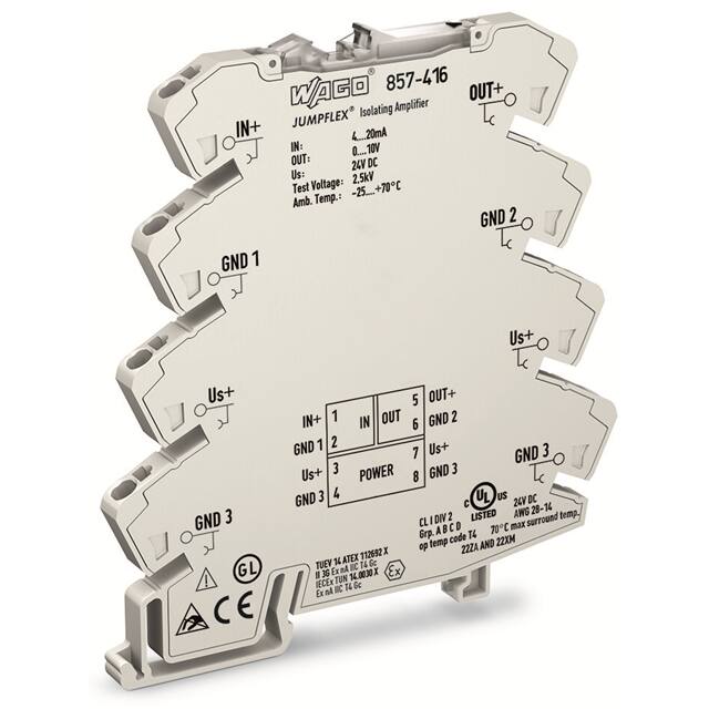 857-416 ISOLATION AMPLIFIER; CURRENT INP