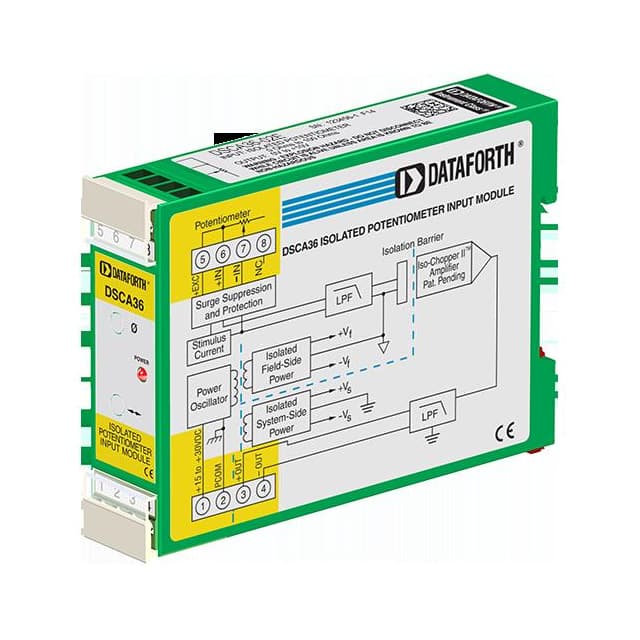 DSCA36-02E POTENTIOMETER INPUT MODULE DINRA