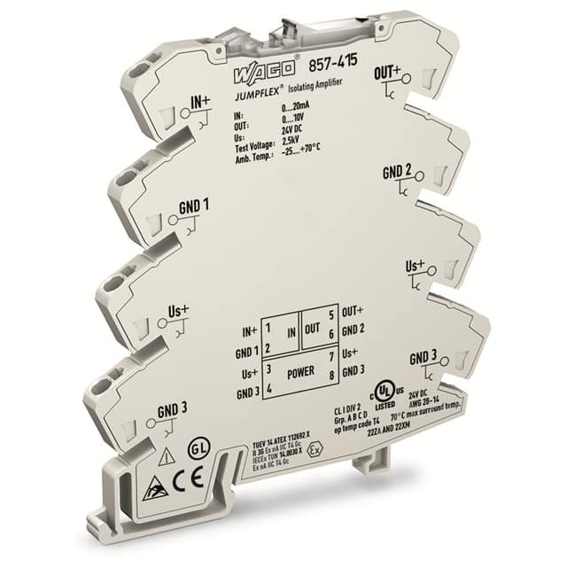 857-415 ISOLATION AMPLIFIER; CURRENT INP