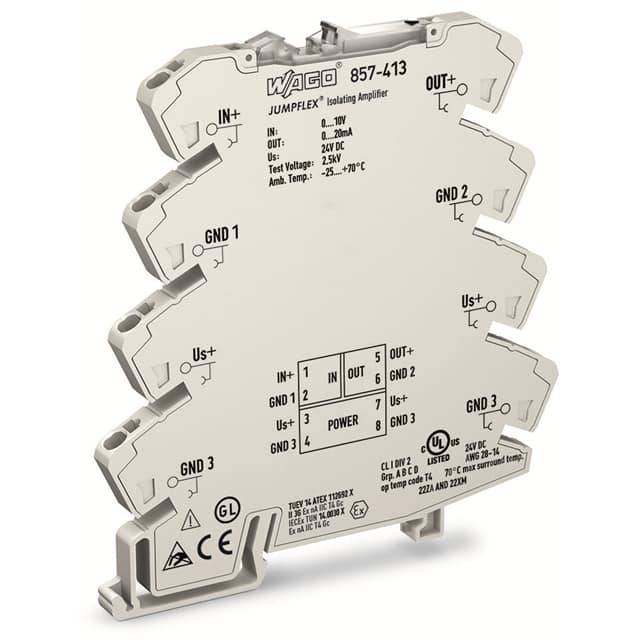 857-413 ISOLATION AMPLIFIER; VOLTAGE INP