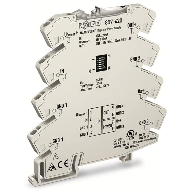 857-420 ISOLATION AMPLIFIER; CURRENT INP