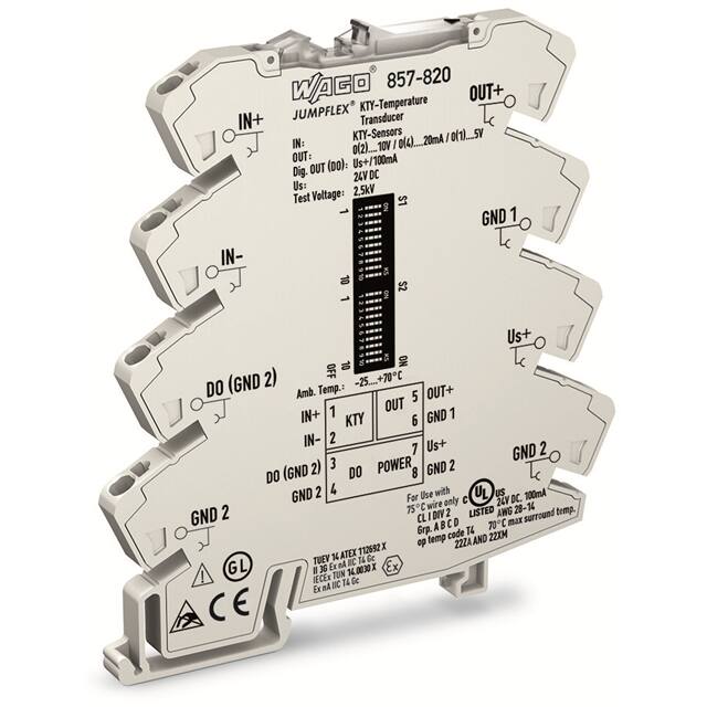 857-820 JUMPFLEX TRANSDUCER; KTY TRANSDU