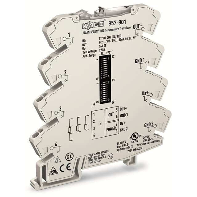 857-801 TEMPERATURE SIGNAL CONDITIONER F