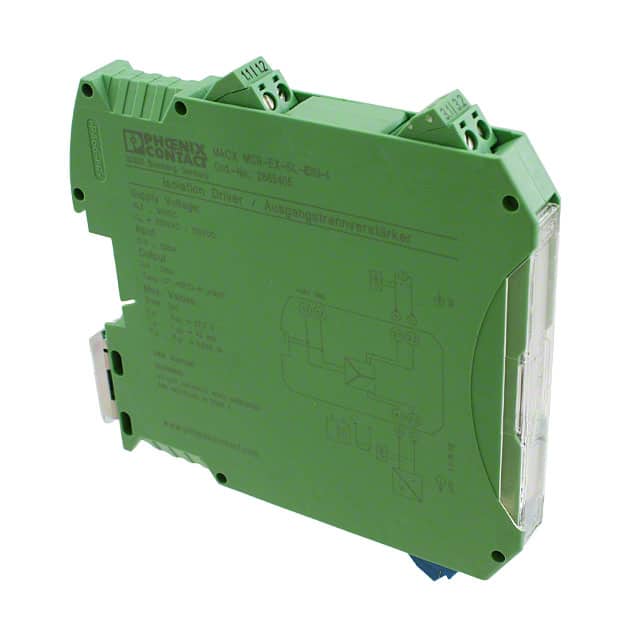 2865405 ISOLATED AMP 2 CHAN DIN RAIL