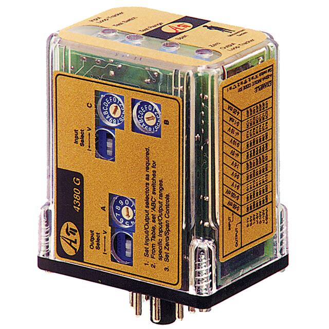API 4380 G D DC to DC isolating transmitter