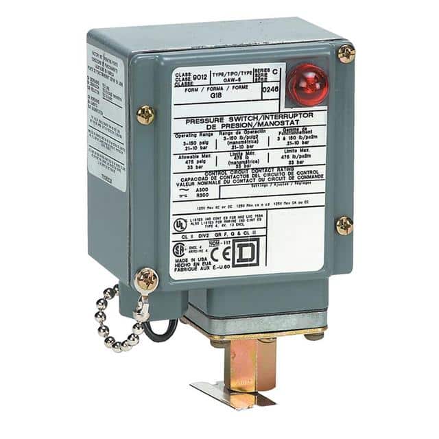 9012GDW25G18 9012G, PRESSURE SWITCH 9012 G, F