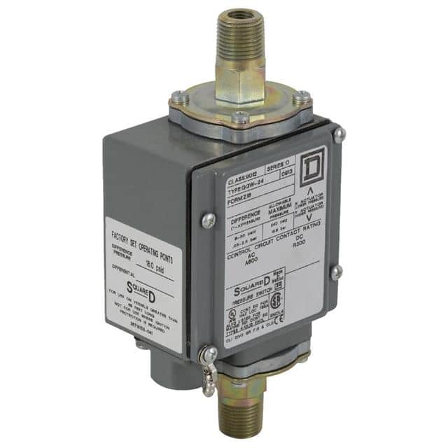 9012GGW24 PRESSURE SWITCH, 9012G, DUAL STA