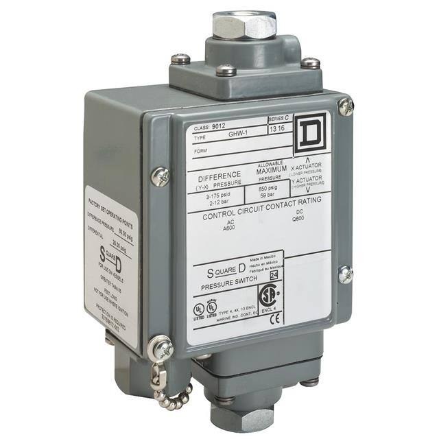 9012GHW1 9012G, PRESSURE SWITCH 9012 G, A