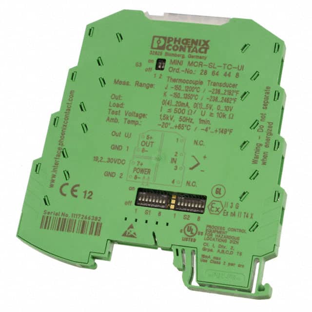 2864299 TEMP TRANSDUCER DIN RAIL