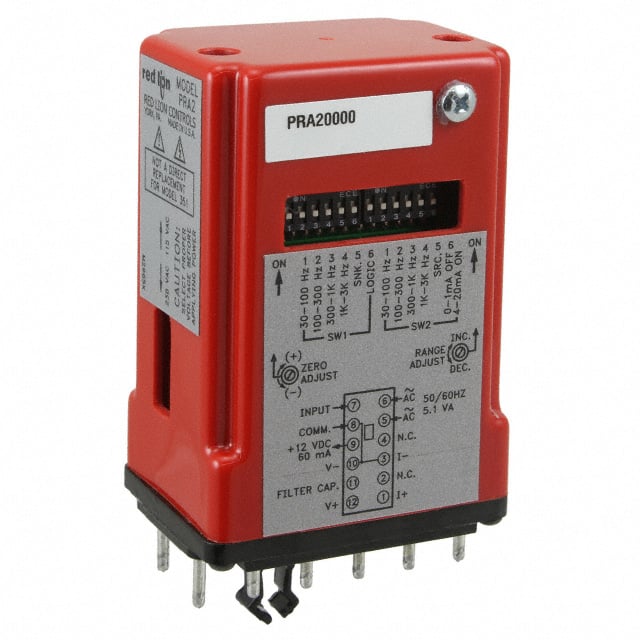 PRA20000 PULSE RATE TO ANALOG CONVERTER