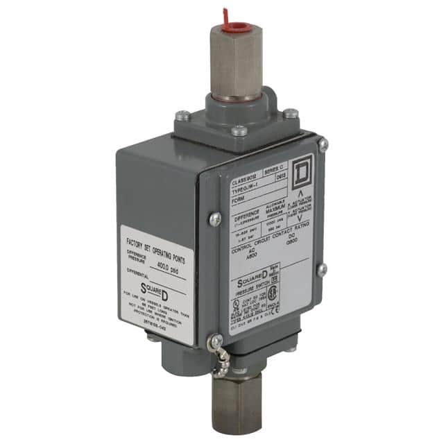 9012GJW1 9012G, PRESSURE SWITCH 9012 G, A