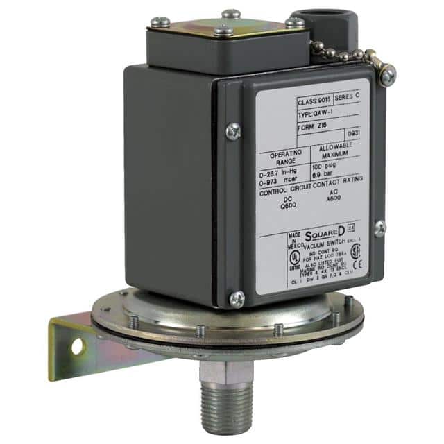 9016GAW1Z16 VACUUM SWITCH, 9016G, ELECTROMEC