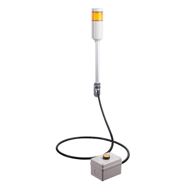 ATEPR-15-Y ANDON LIGHT Y PUSH-BTN 15' RMT