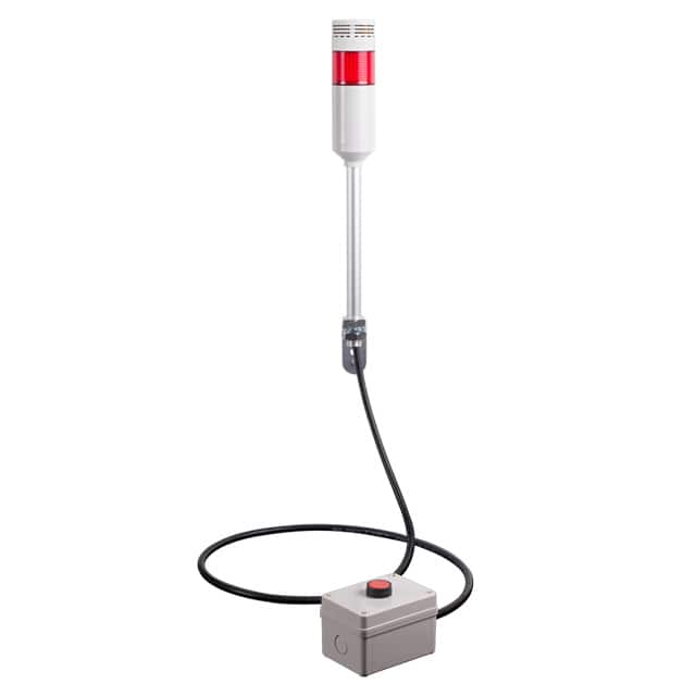 ATEPR-10-R-B ANDON LIGHT RED PB 10' RMT 80DB