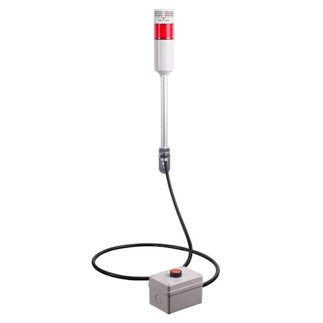 ATEPR-15-R-Z ANDON LIGHT RED PB 15' RMT 100DB