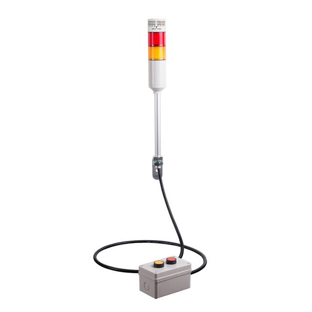 ATEPR-15-RY-Z ANDON LIGHT R/Y PB 15' RMT 100DB