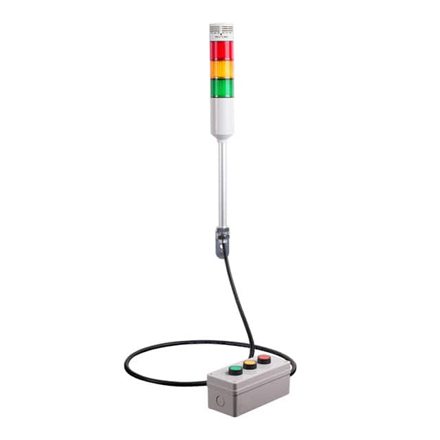 ATEPR-10-RYG-Z ANDON LIGHT RYG PB 10' RMT 100DB