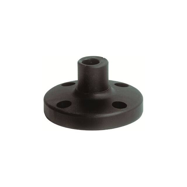 97584090 BASE FOR TUBE D25MM, PL. BK