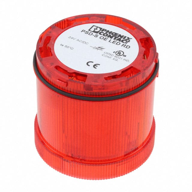 2700107 OPTIC ELEMENT RED LED STEADY