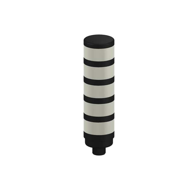 TL70WBGYRT TL70 TOWER LIGHT; BLACK HOUSING: