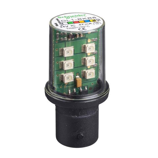 DL1BKB8 FLASHING LED, 24 VAC/VDC YELLOW/