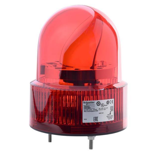 XVR12B04 PREWIRED ROTATING MIRROR BEACON,