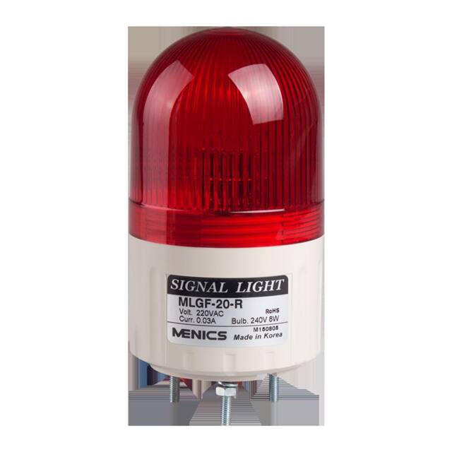 MLGF-10-R BEACON 66MM FLASH 110V RED