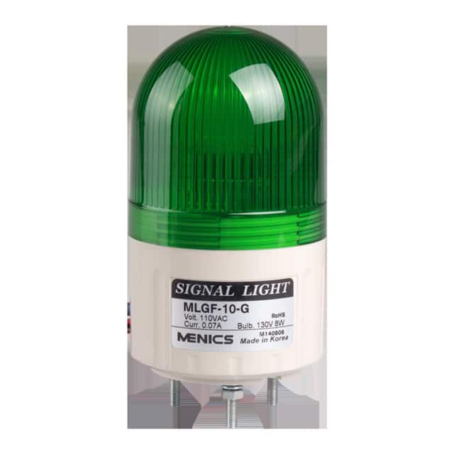 MLGF-10-G BEACON 66MM FLASH 110V GREEN