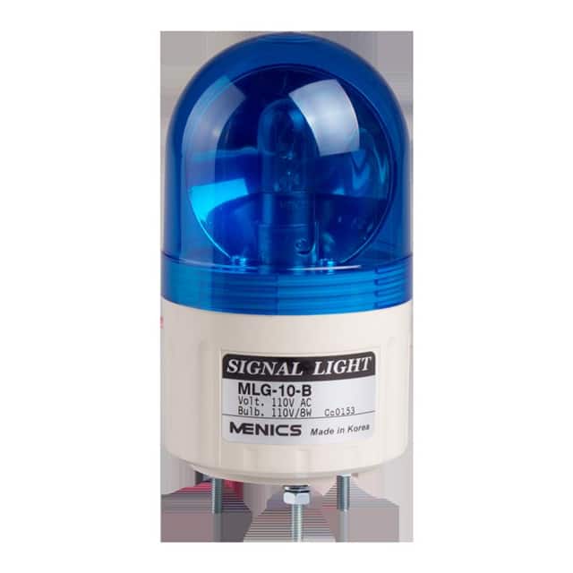 MLG-10-B BEACON 66MM ROTATE 110V BLUE