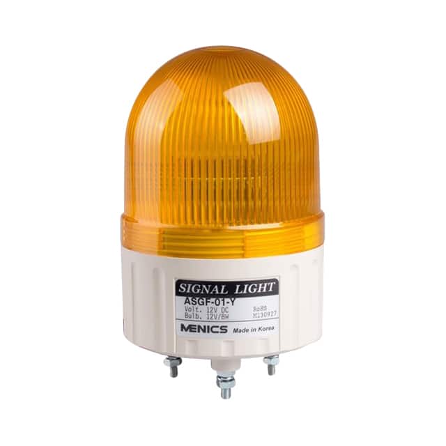 ASGF-10-Y BEACON 86MM FLASH 110V YLW