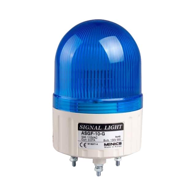 ASGF-10-B BEACON 86MM FLASH 110V BLUE