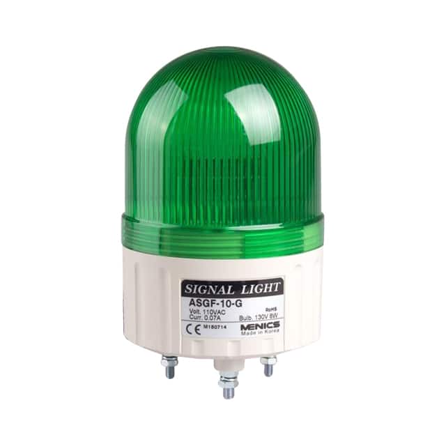 ASGF-10-G BEACON 86MM FLASH 110V GRN