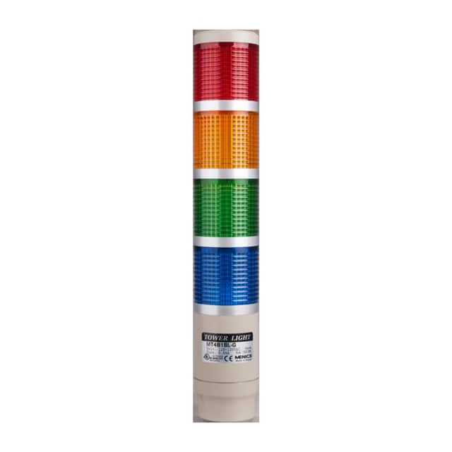 MT4B4AL-RYGB TOWER 45MM STEADY 24V RYGB