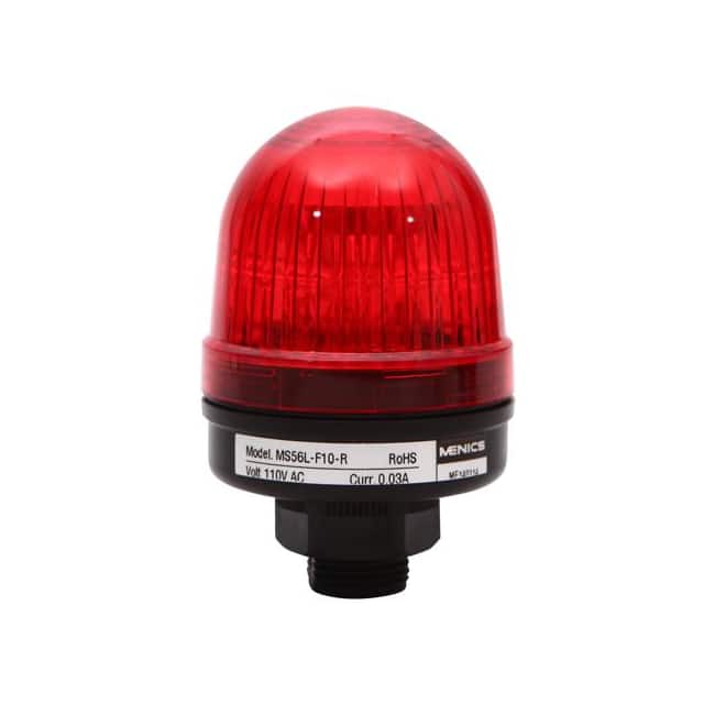 MS56L-F20-R BEACON LED 56MM FLASH RED 220V
