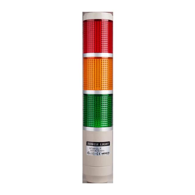MT5B3AL-RYG TOWER 56MM STEADY 24V RYG