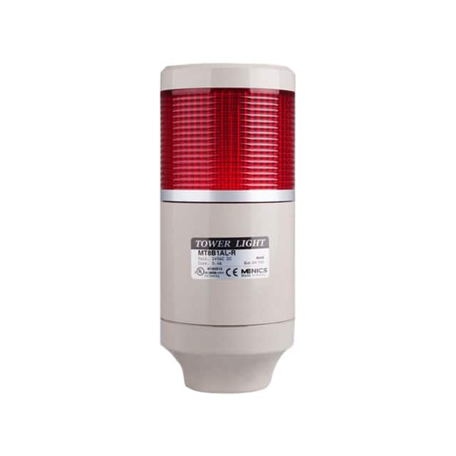 MT8B1CL-R TOWER 85MM STEADY 220V RED