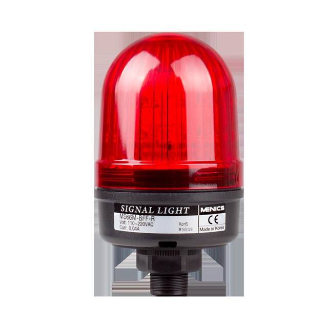 MS66M-F00-R BEACON 66MM FLASH 12-24V RED