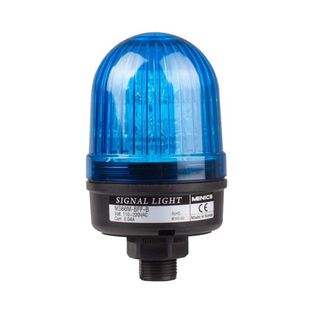 MS66M-F00-B BEACON 66MM FLASH 12-24V BLUE